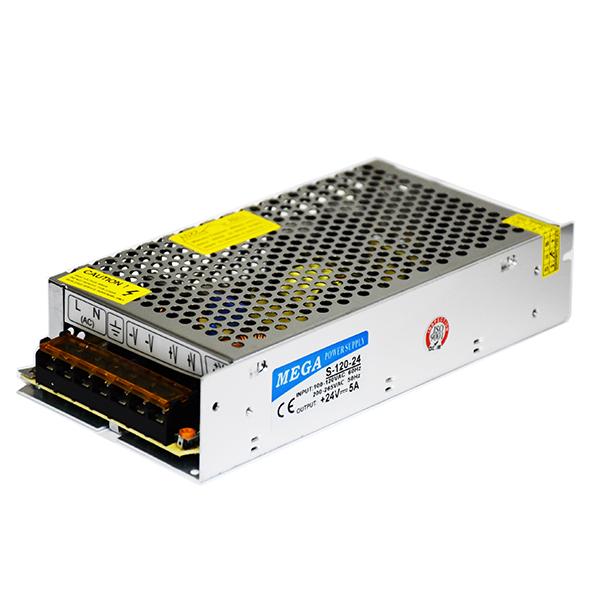 آداپتور 24 ولت 5 آمپر صنعتی