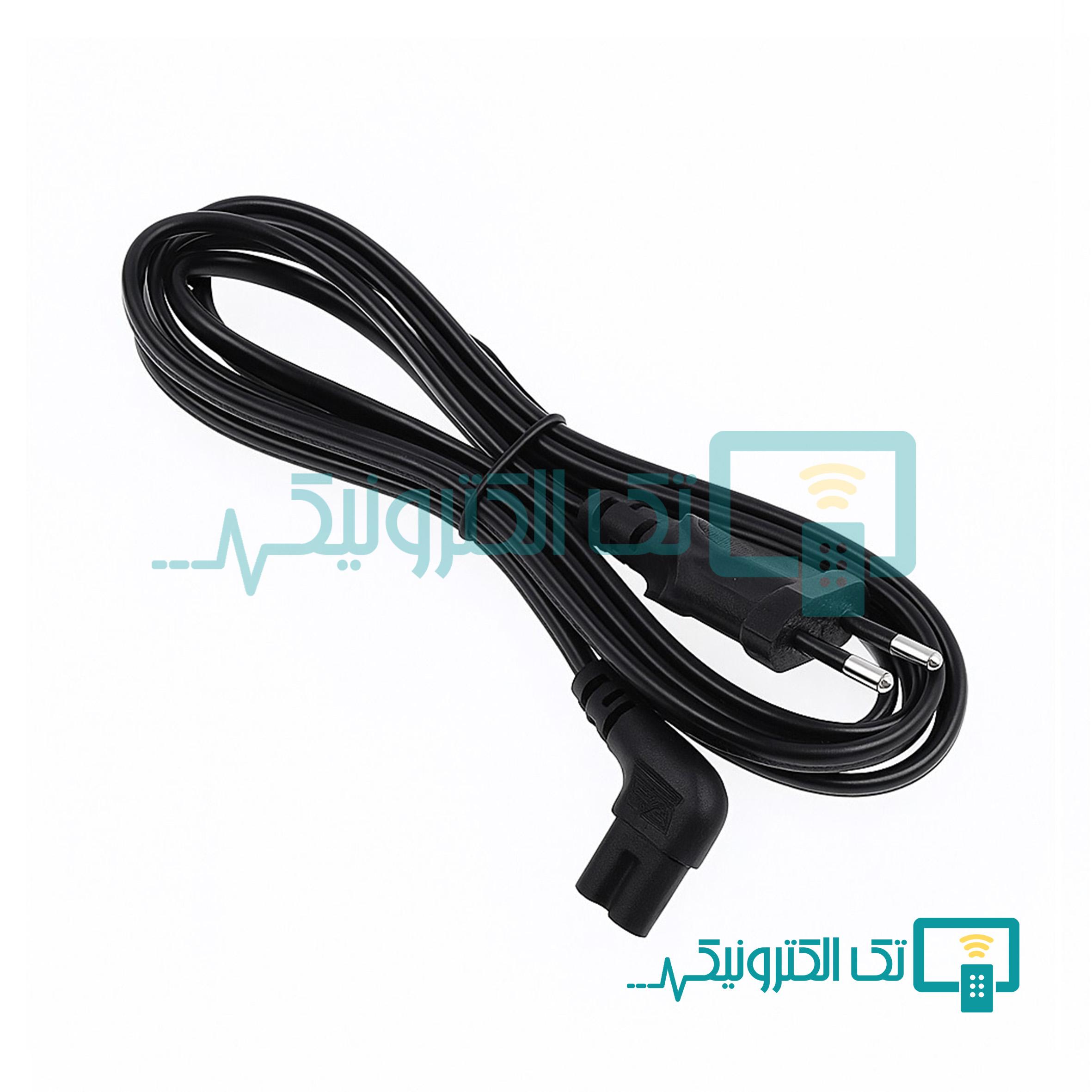 کابل برق دو شیار 1.8 متری مسی چپقی