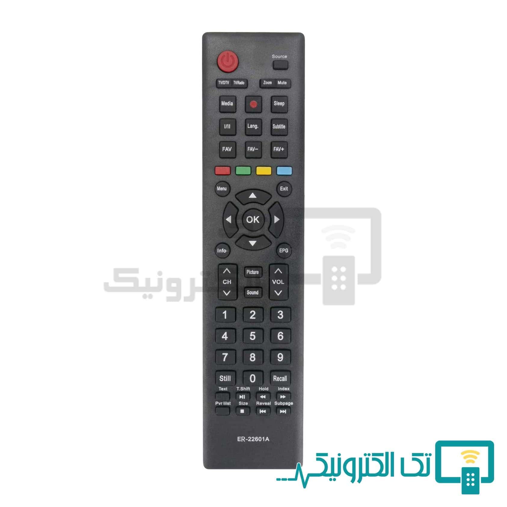 کنترل تلویزیون هایسنس ER-22601A